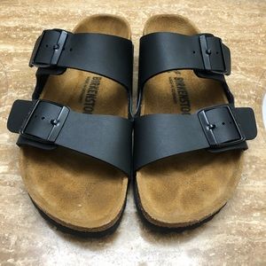 Birkenstock Arizona Black Size 39 (W8 M6) Sandals